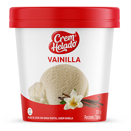 Crem Helado Litro Vainilla Chips Crem Helado la vida sabe más rico