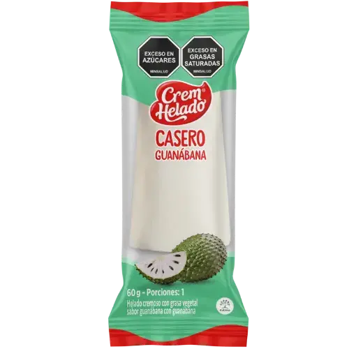 Crem Helado casero de guanabana