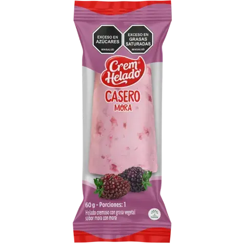 Crem Helado casero de mora