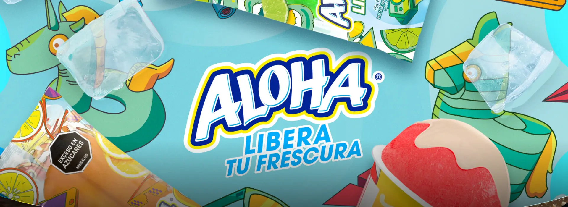 Aloha libera tu frescura cuando quieras