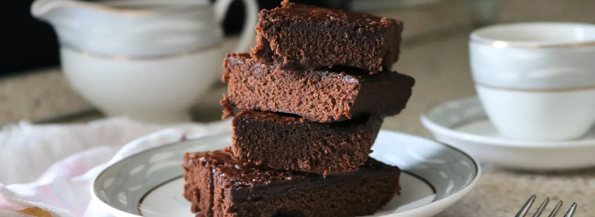 Receta fácil de brownie con cocoa