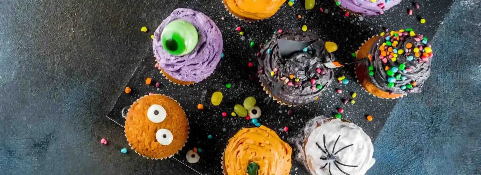 Receta facil de cupcakes de halloween