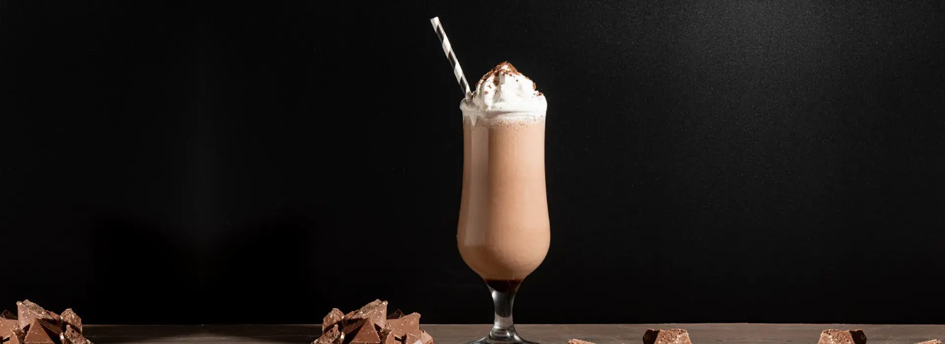 Malteada de chocolate Crem Helado