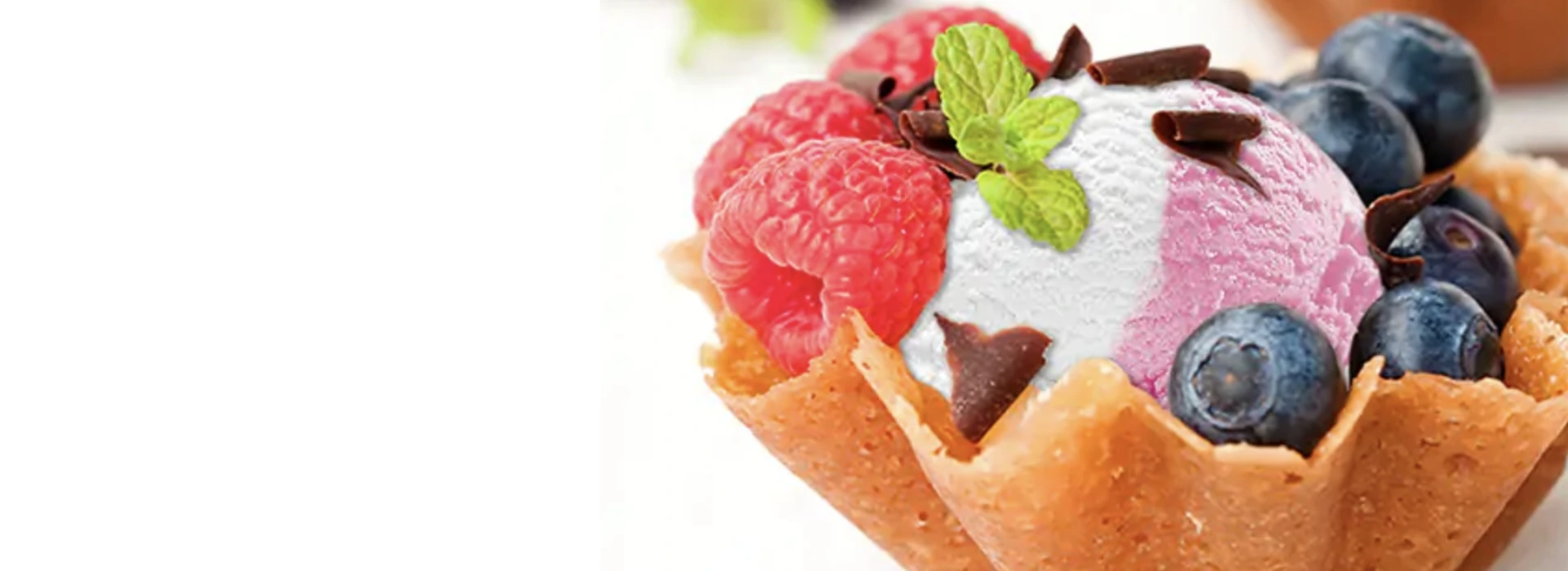 Canasta de Helado Tropical