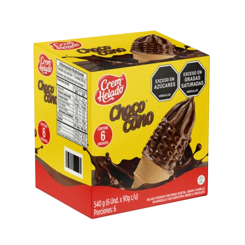 Pack de seis en chococono