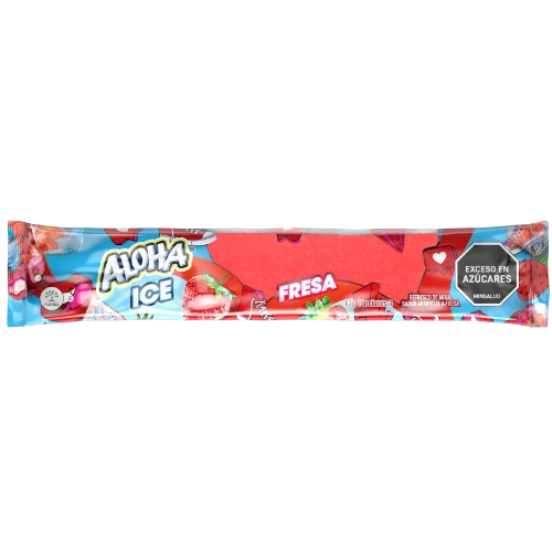 Aloha ice fresa Crem Helado