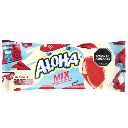 Aloha mix frutos rojos de Crem Helado