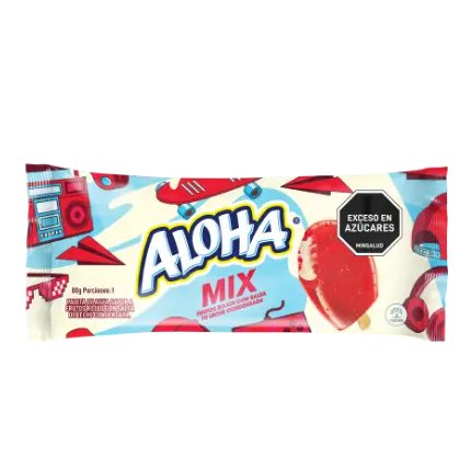 Aloha mix frutos rojos de Crem Helado
