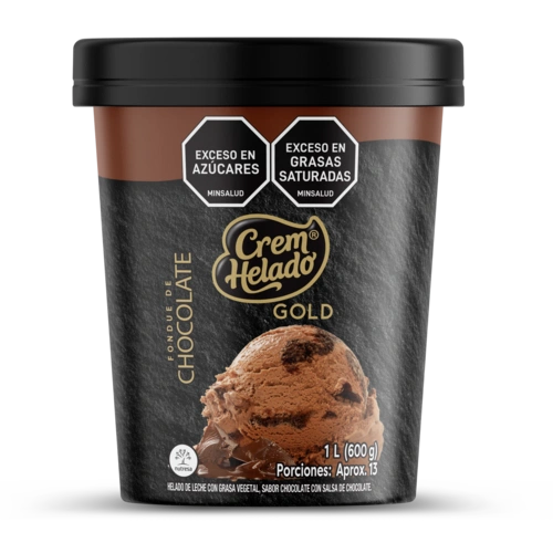 Crem Helado Gold fondue de chocolate