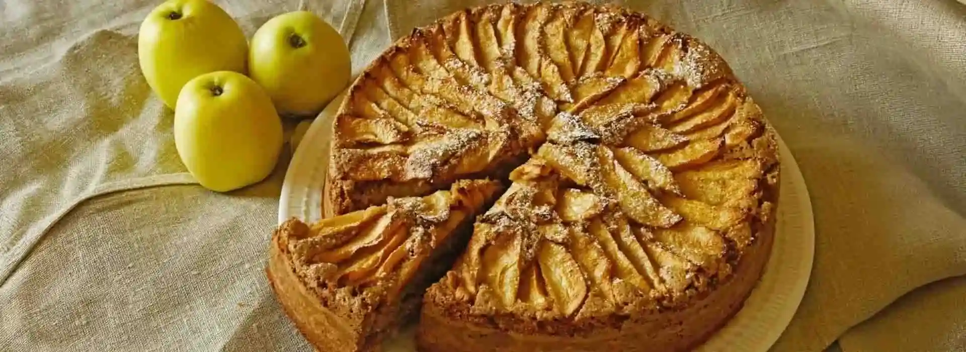 Receta de torta de manzana para momentos especiales
